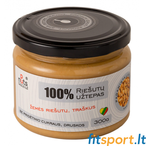 PuNuts 100% Žemės Riešutų Užtepas 300 g. 