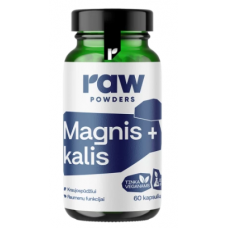 Raw Powders Magnis + Kalis 60 kaps.