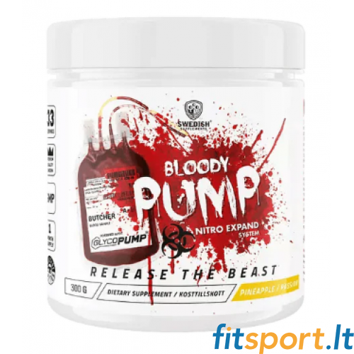 Swedish Supplements Bloody Pump 300 g. Swedish Supplements Bloody Pump 300 g.