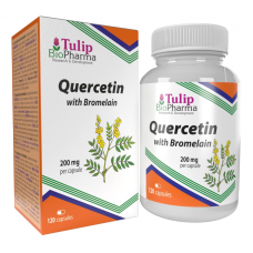 Tulip BioPharma Quercetin with Bromelain 120 kaps.