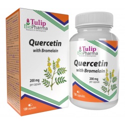 Tulip BioPharma Quercetin with Bromelain 120 kaps.