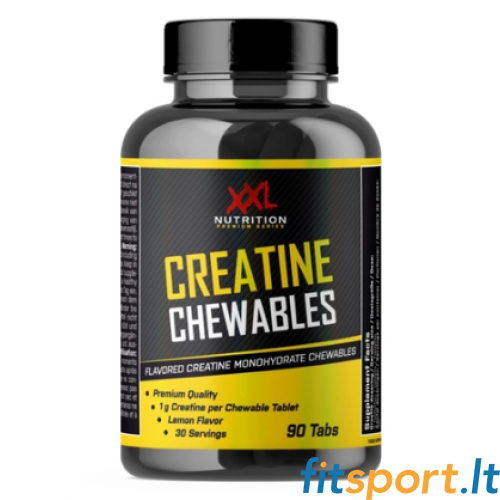 XXL Nutrition Creatine Chewables 90 tabs. 