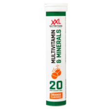 XXL Nutrition Multivitamins & Minerals 20 šnypščiančių tab.