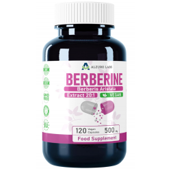 Alzuro Labs Berberine (Aristata) 120 kaps. (20:1 Extract)