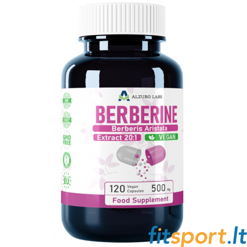 Alzuro Labs Berberine (Aristata) 120 kaps. (20:1 Extract) 