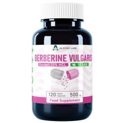 Alzuro Labs Berberine (Vulgaris) 120 kaps. (20:1 Extract)