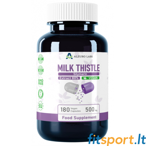 Alzuro Labs Milk Thistle 180 kaps. (15:1 Extract) 