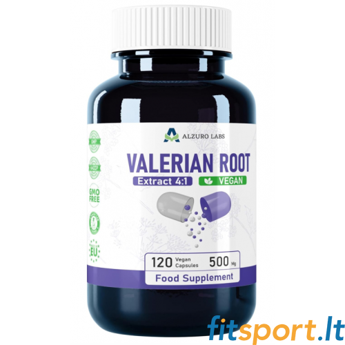 Alzuro Labs Valerian Root 120 kaps. (4:1 Extract) 