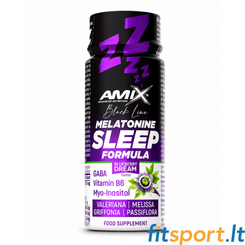 Amix Black Line Melatonine Sleep Formula 60 ml. 