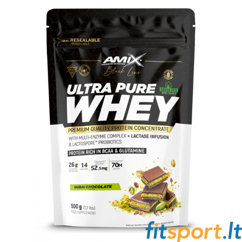 Amix Black Line Ultra Pure Whey Protein 500 g. DOYPACK 