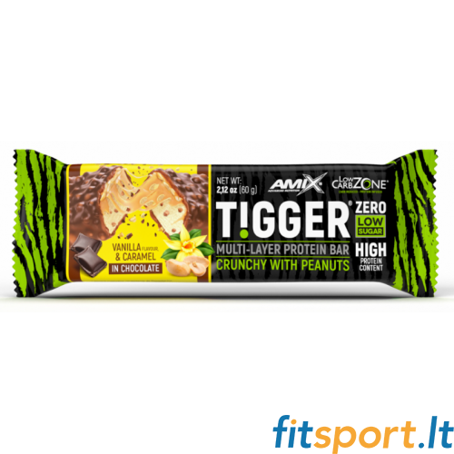 Amix Nutrition TiggerZero® Bar 60 g. Amix Nutrition TiggerZero® Bar 60 g.