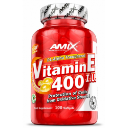 Amix Nutrition Vitamin E 400 I.U. 100 kaps.