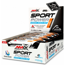 Amix Performance Sport Power Energy Snack Bar With Caffeine (20 x 45 g.)