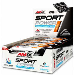 Amix Performance Sport Power Energy Snack Bar With Caffeine (20 x 45 g.)