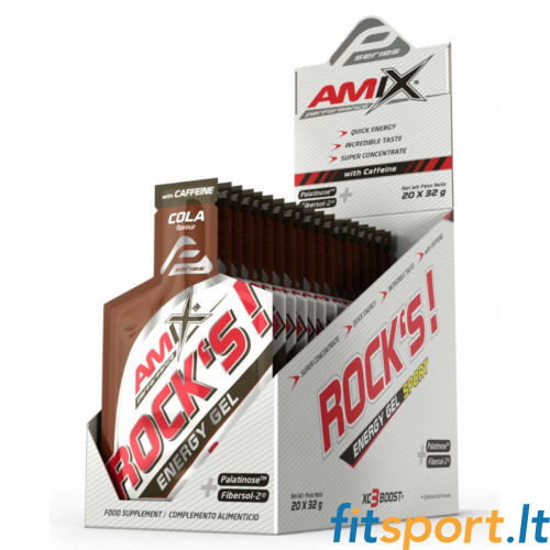 Amix Performance Rock's Energy Gel with caffeine (20 x 32 g.) 