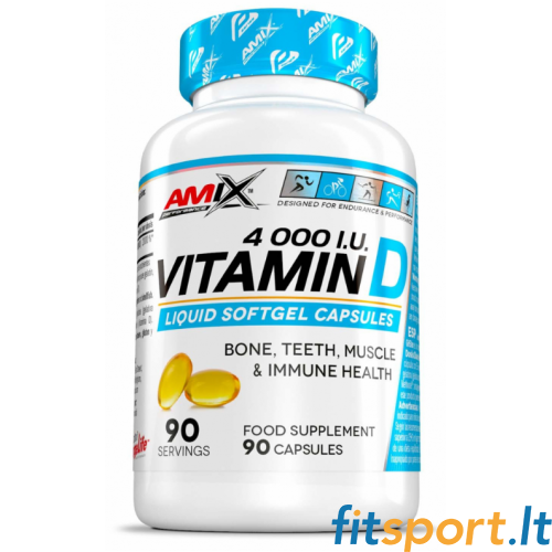 Витамин D Amix Performance 4000 МЕ 90 мг 