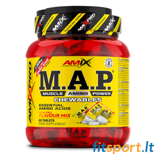 AmixPro® M.A.P. Muscle Amino Power Chewable (EAA) 60 tab. 