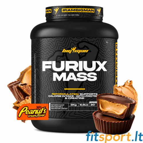 BigMan Nutrition Furiux Mass 3000 g.  