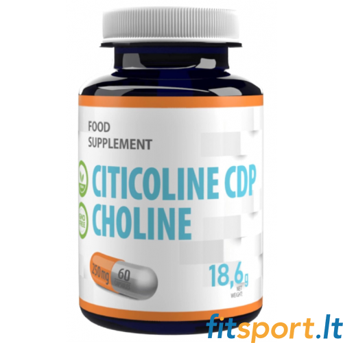Hepatica Citicoline CDP Choline 60 caps. 