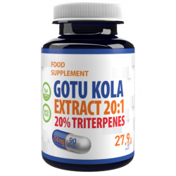 Hepatica Gotu Kola 90 kaps. (20:1 Extract)