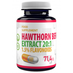 Hepatica Hawthorn Berry 120 kaps. (20:1 Extract)