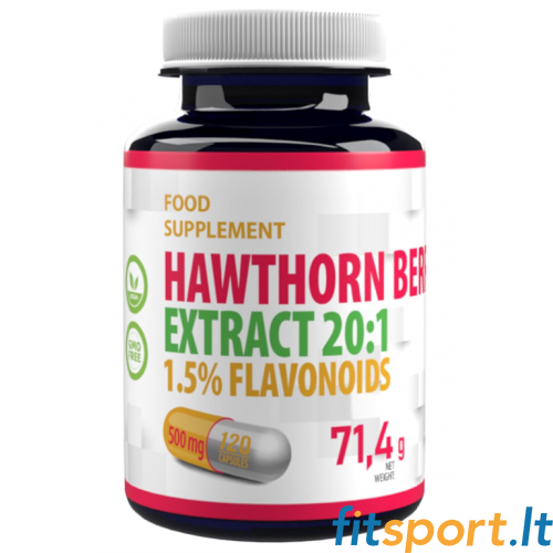 Hepatica Hawthorn Berry 120 kaps. (20:1 Extract) 