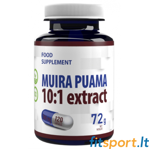 Hepatica Muira Puama 120 caps. (10:1 Extract) 