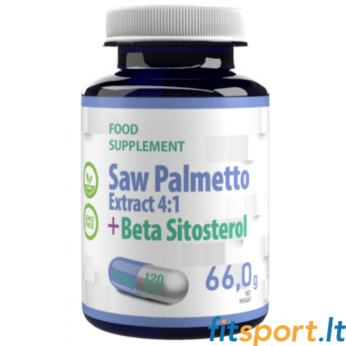 Hepatica Saw Palmetto (4:1 Extract) + Beta Sitosterol 120 kaps. 