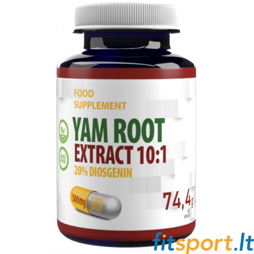 Hepatica Yam Root 120 kaps. (10:1 Extract) 