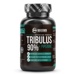 MaxxWin Tribulus 90% + Piperine 90 kaps.