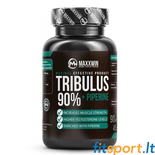 MaxxWin Tribulus 90% + Piperine 90 kaps. MaxxWin Tribulus 90% + Piperine 90 kaps.