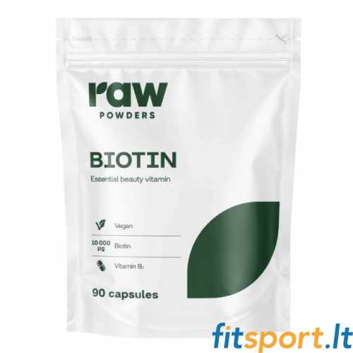 Raw Powders Vitamin B7 (Biotin) 90 kaps. 