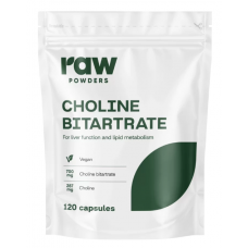 Raw Powders Choline Bitartrate 120 kaps.