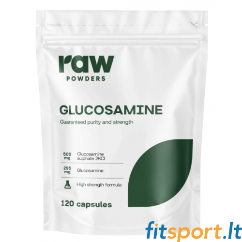 Raw Powders Glucosamine 120 kaps. Raw Powders Glucosamine 120 kaps.