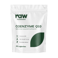 Raw Powders Coenzyme Q10 60 kaps.