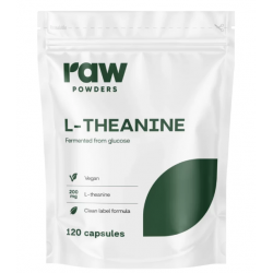Raw Powders L-Theanine 120 caps.