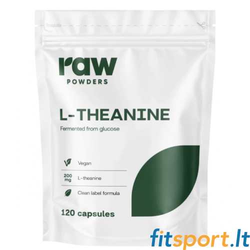 Raw Powders L-Theanine 120 kaps. Raw Powders L-Theanine 120 kaps.