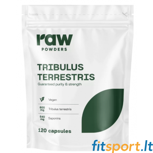 Raw Powders Tribulus Terrestris 120 caps. 