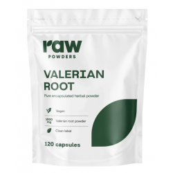 Raw Powders Valerian Root 120 kaps.