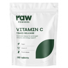 Raw Powders Vitamin C (Timed Release) 180 tab.