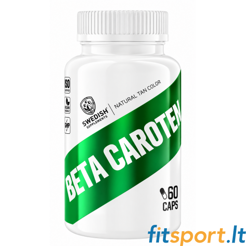 Swedish Supplements Beta Carotene 60 kaps. 