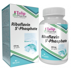 Tulip BioPharma Vitamin B2 (Riboflavin 5'-Phosphate) 120 kaps.