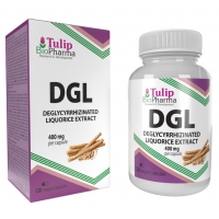 Tulip BioPharma Deglycyrrhizinated Liquorice Extract (DGL) 120 kaps.