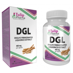 Tulip BioPharma Deglycyrrhizinated Liquorice Extract (DGL) 120 kaps.