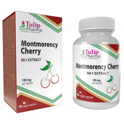 Tulip BioPharma Montmorency Cherry 180 kaps. (50:1 Extract)