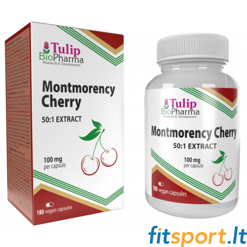 Tulip BioPharma Montmorency Cherry 180 kaps. (50:1 Extract) 