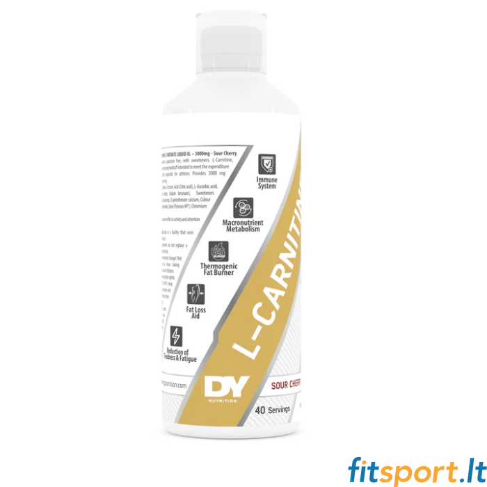 DY Nutrition Liquid L-Carnitine XL - highly concentrated L-carnitine