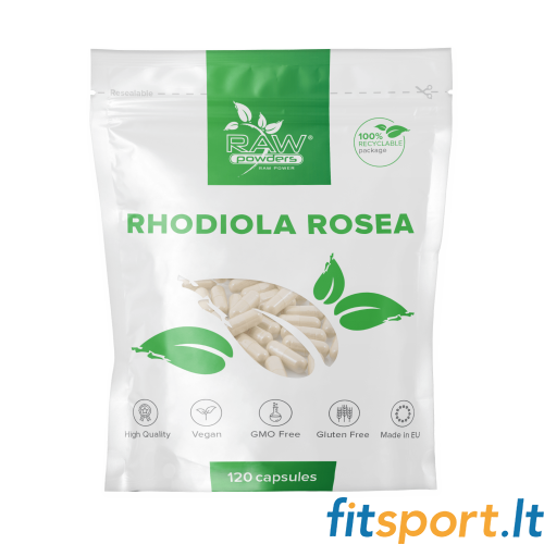 Raw Powders Rhodiola Rosea Extract 120 caps. 