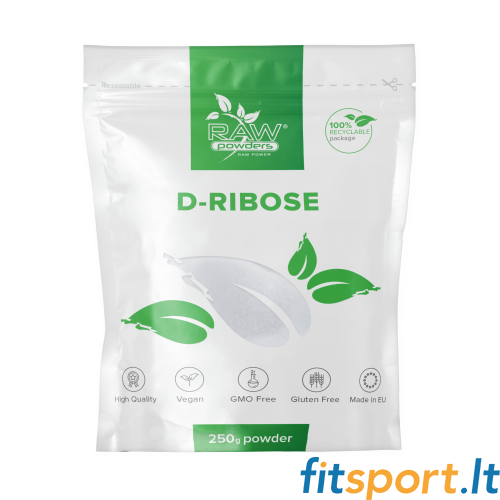 Raw Powders D-Ribose 250 g 