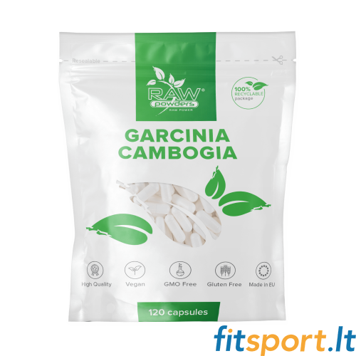 Raw Powders Garcinia Cambogia 120 caps. 